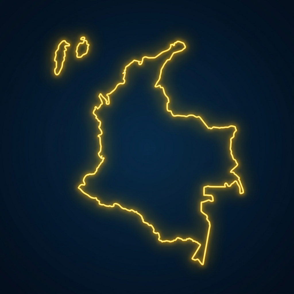 Mapa de Cobertura de Colombia